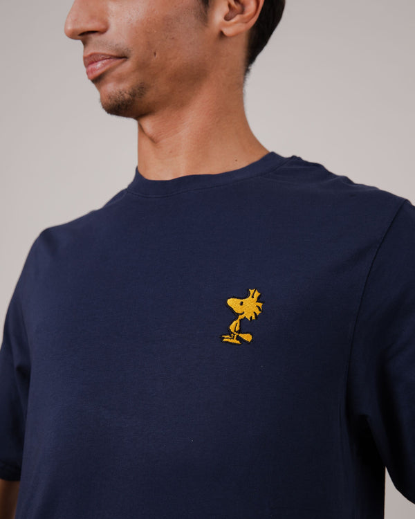 Brava fabrics Peanuts Camiseta Woodstock Navy
