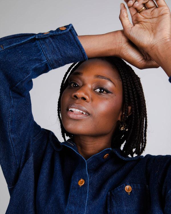 Brava Fabrics Sobrecamisa Oversized Indigo Denim