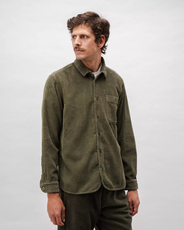 Brava Fabrics Sobrecamisa Pana Verde