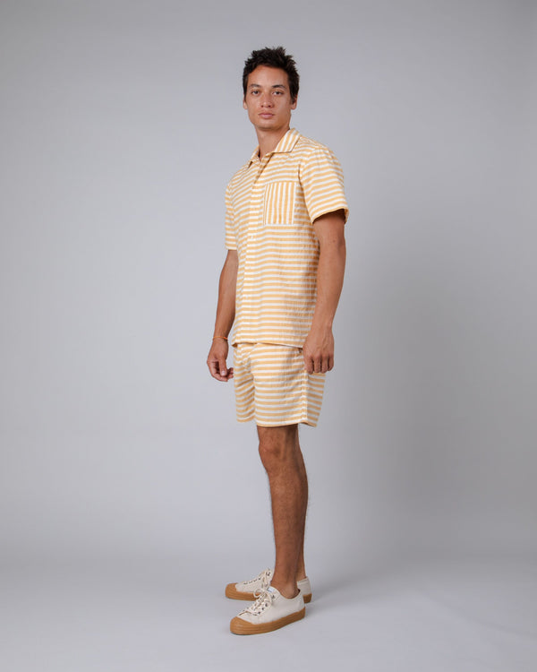 Brava Fabrics Sobrecamisa Rayas Arena