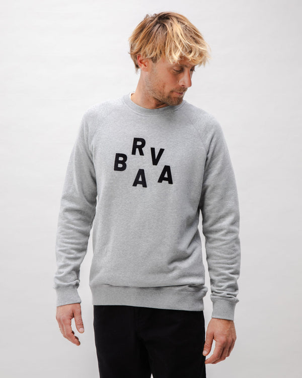 Brava Fabrics Sudadera Algodón BRV Gris Melange