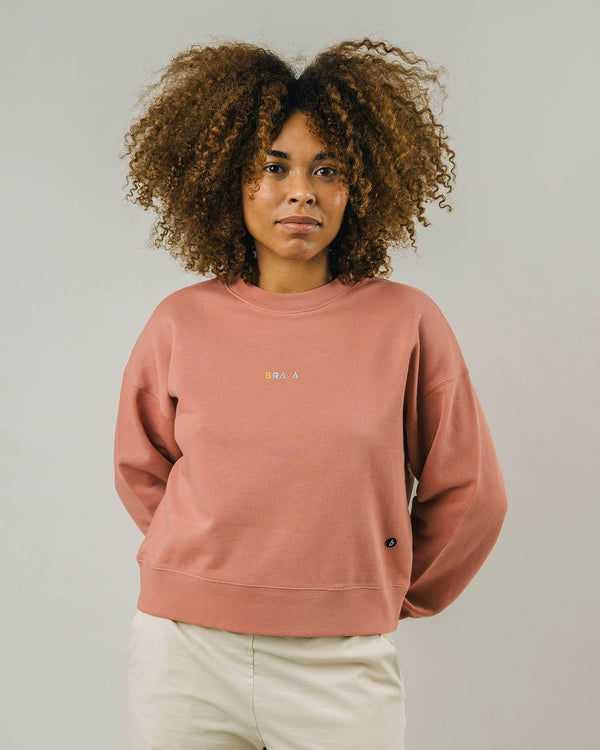 Brava fabrics Sudadera Brava Rosé