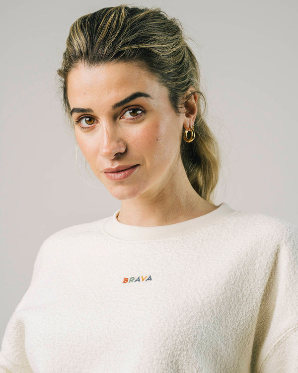 Brava Fabrics Sudadera Brava Terry Ecru