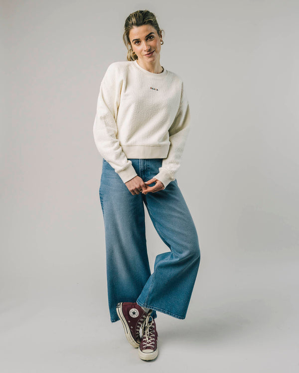 Brava Fabrics Sudadera Brava Terry Ecru