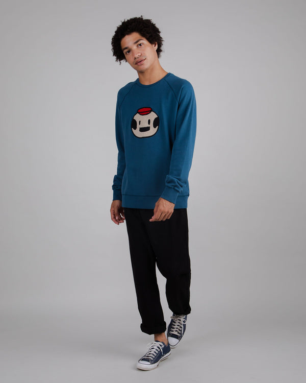 Brava Fabrics Sudadera Dickie Logo Azul