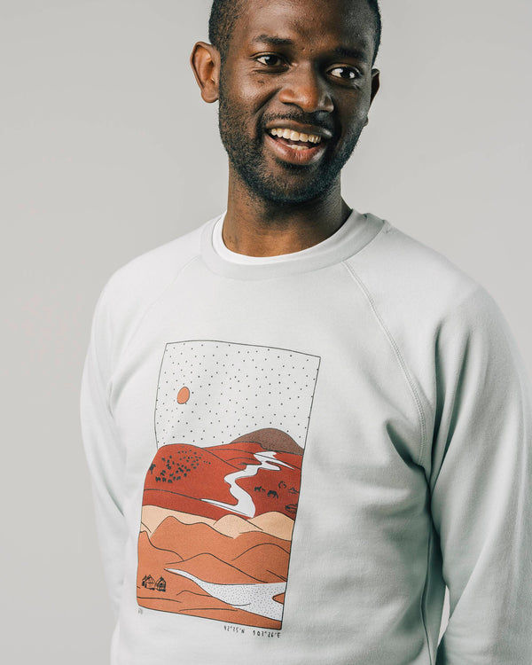 Brava Fabrics Sudadera Gobi Sea Foam