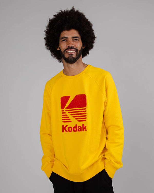 Brava Fabrics Sudadera Kodak Logo Amarilla