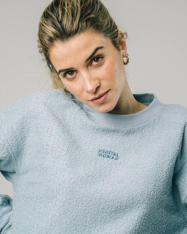 Brava Fabrics Sudadera Nomad Terry Stone Blue