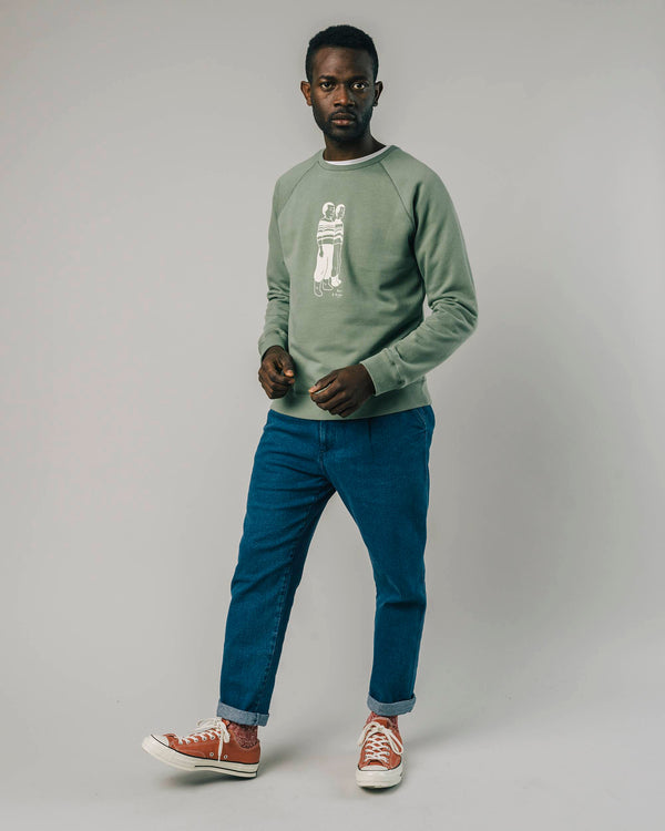 Brava Fabrics Sudadera Twins Kakhi