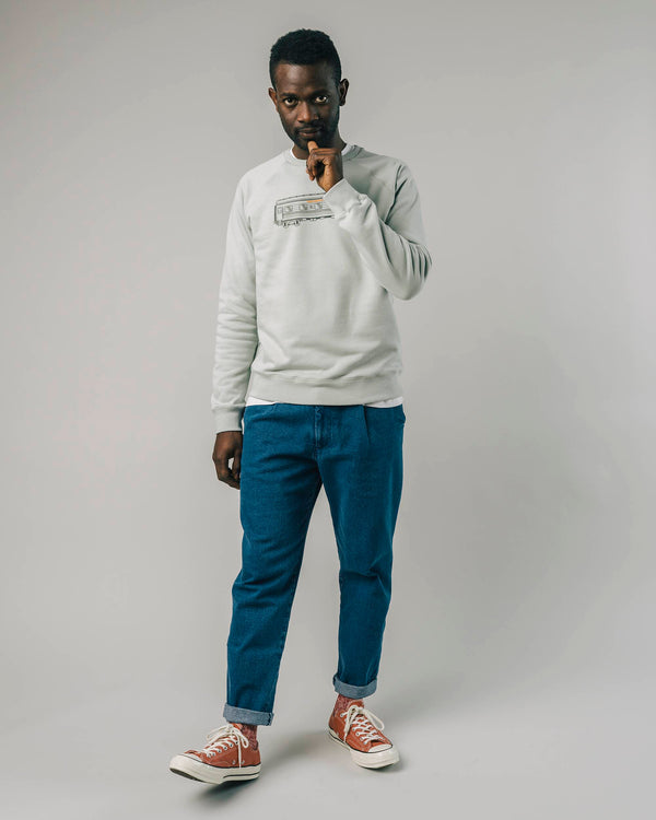 Brava Fabrics Sudadera Wagon Stone Green