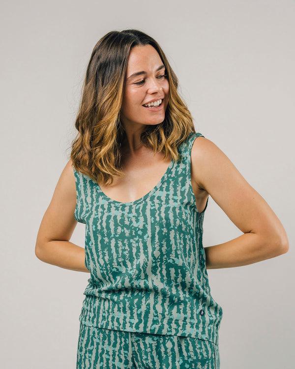 Brava fabrics Top Watermelon Green