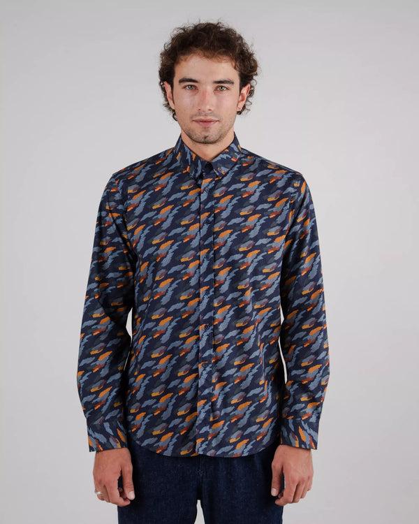 Brava fabrics Ucon Camisa Palma Navy