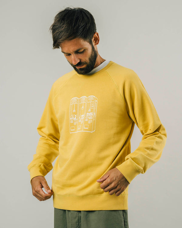 Brava fabrics Ufo Catcher Sweatshirt Ochre