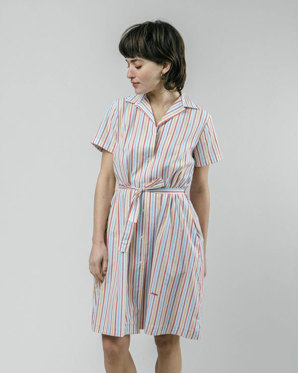 Brava fabrics Vestido Camisero Downtown Stripe