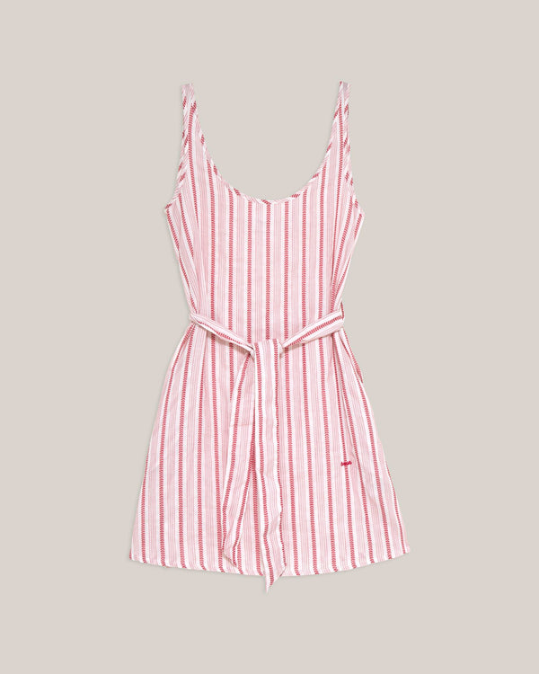 Brava Fabrics Vestido Ethnic Stripe