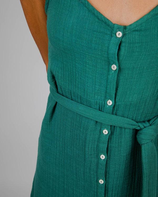 Brava Fabrics Vestido Largo Bubble Verde