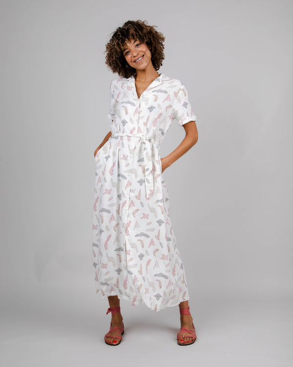 Brava fabrics Vestido Largo Maria Ecru