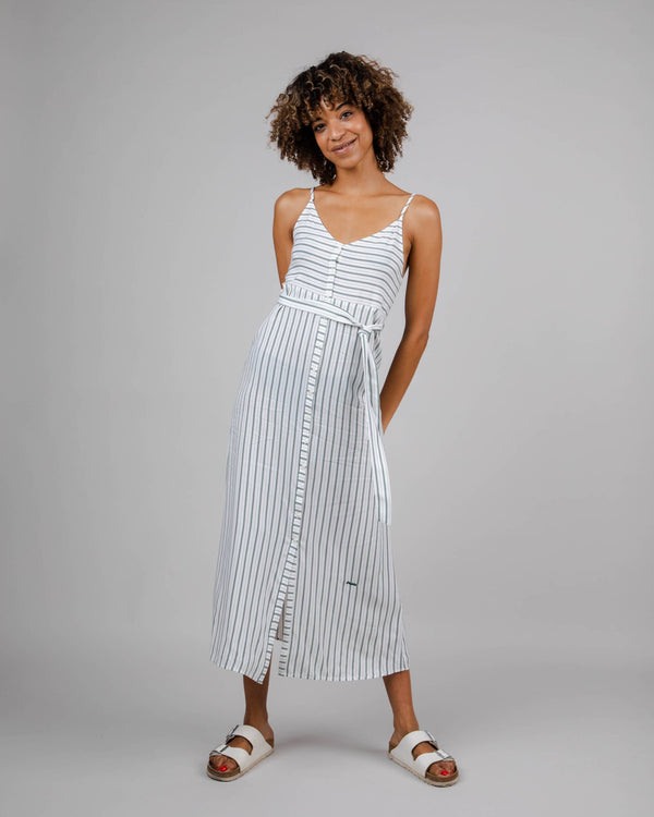 Brava fabrics Vestido Mix Strap Kale