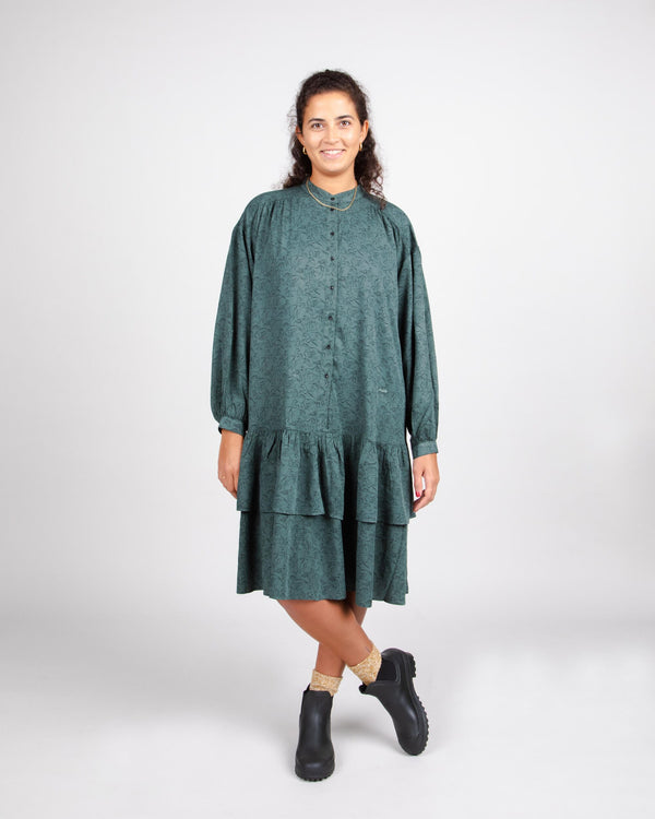 Brava fabrics Vestido Riding Boho Dark Green