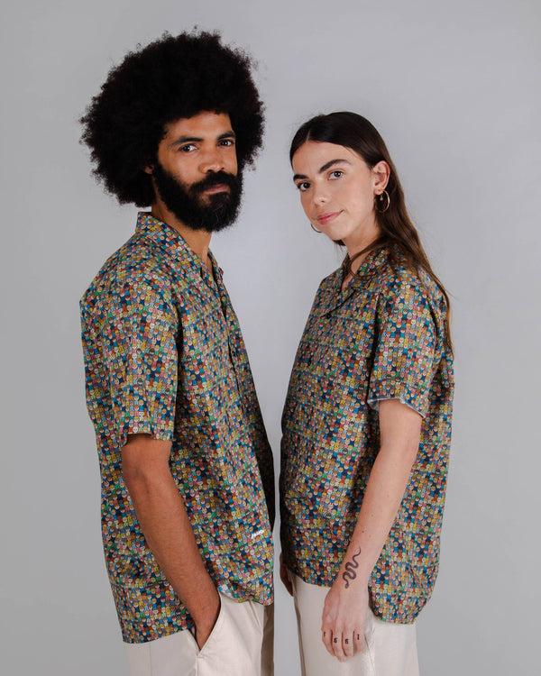 Brava fabrics Camisa Aloha Algodón Playmobil World Multicolor