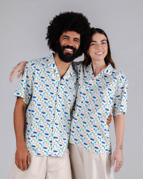 Brava fabrics Camisa Aloha Unisex Knight Rider KITT