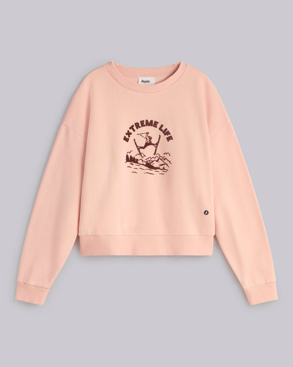 Brava Fabrics Extreme Life Cropped Sweatshirt Glassé