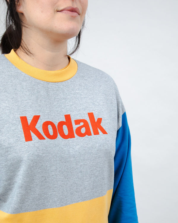 Brava Fabrics Kodak Block Rounded Sweatshirt Multicolor