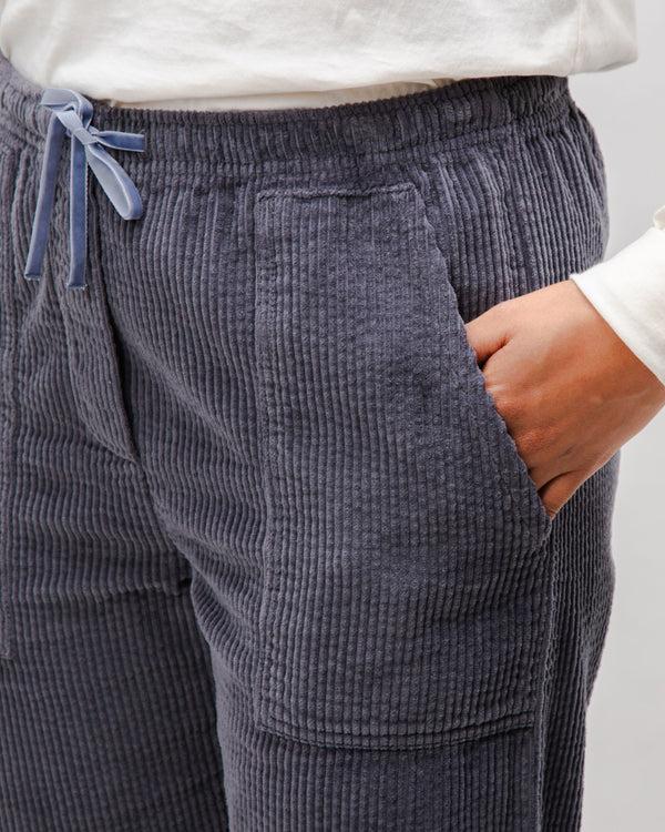 Brava Fabrics Pantalón De Pana Patch Pocket Dark Grey