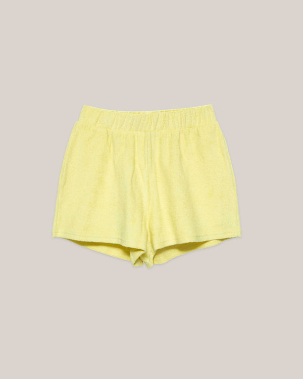 Brava Fabrics Pantalones Cortos Jersey Lirium Yellow