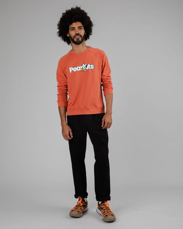 Brava Fabrics Peanuts Sudadera Snoopy & Woodstock Red