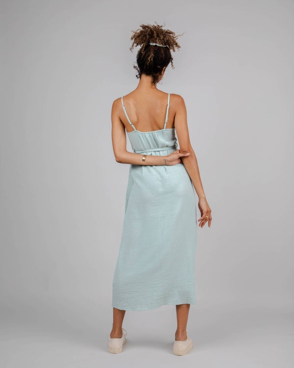 Brava Fabrics Vestido De Tirantes Bubble Light Morera