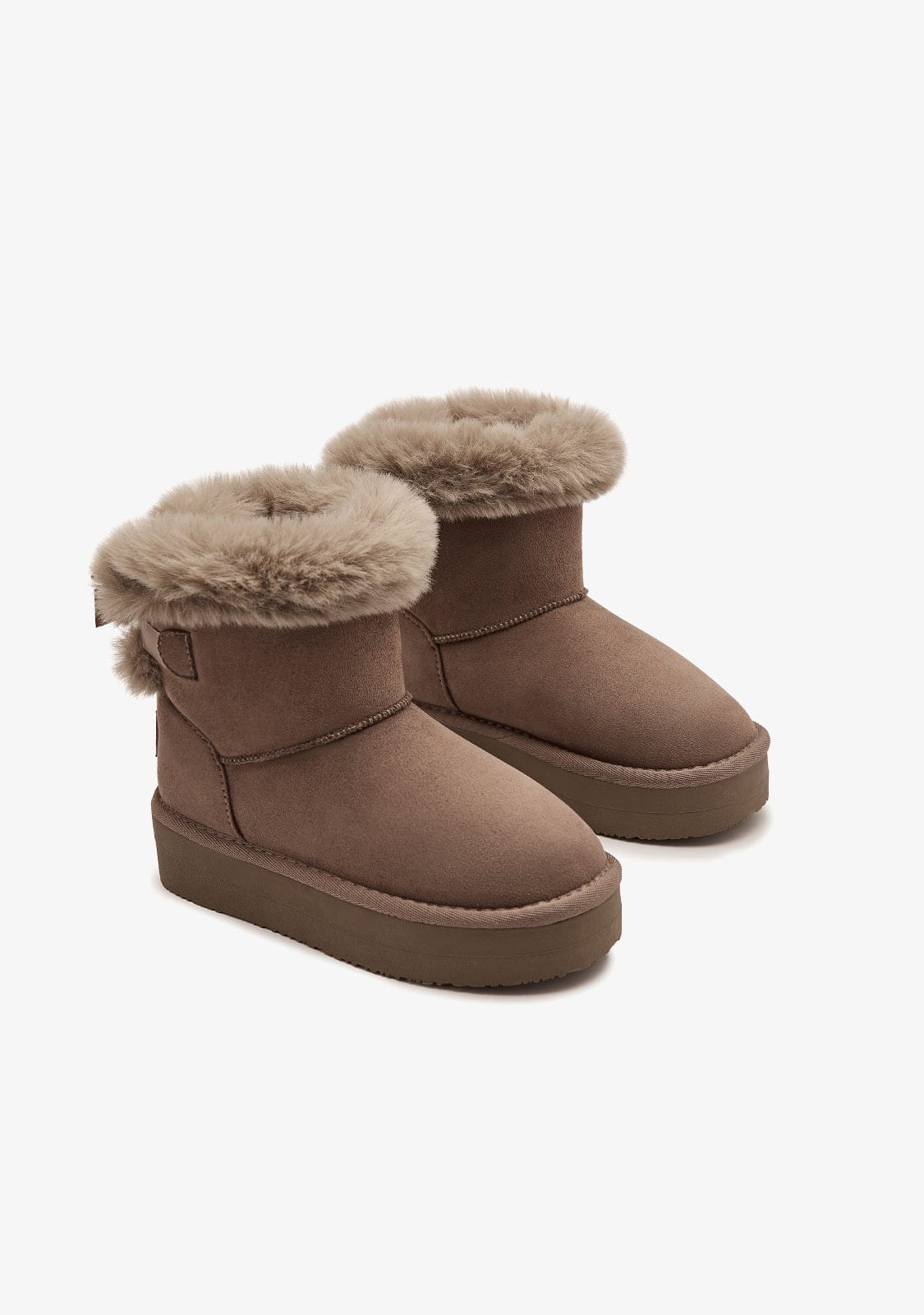 Break & walk Botas Australianas de Pelo Repelente al Agua Taupe