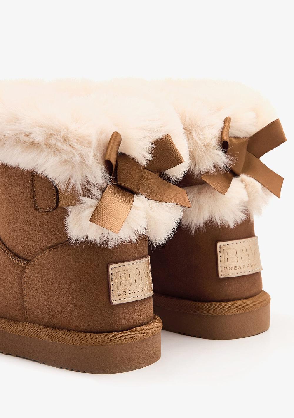 Break & Walk Botas Australianas Lazo Pelo Water Repellent Tan