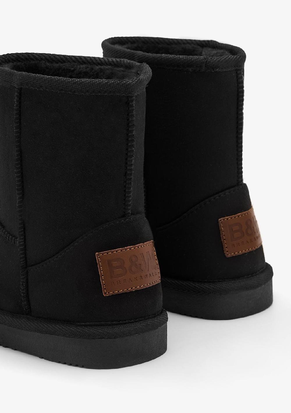 Break & Walk Botas Australianas Logo Water Repellent Negro
