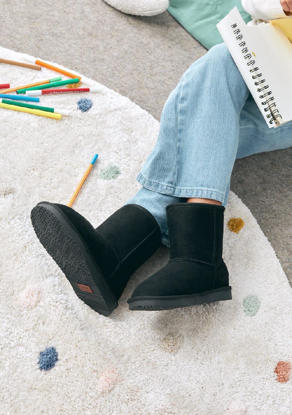 Break & Walk Botas Australianas Logo Water Repellent Negro