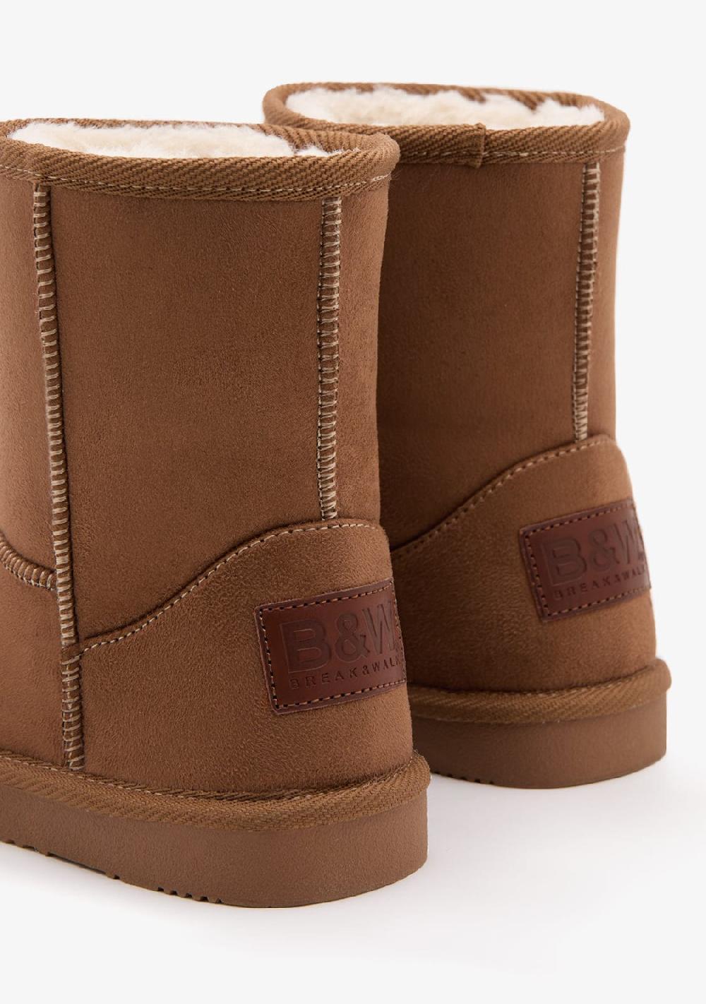 Break & Walk Botas Australianas Logo Water Repellent Tan