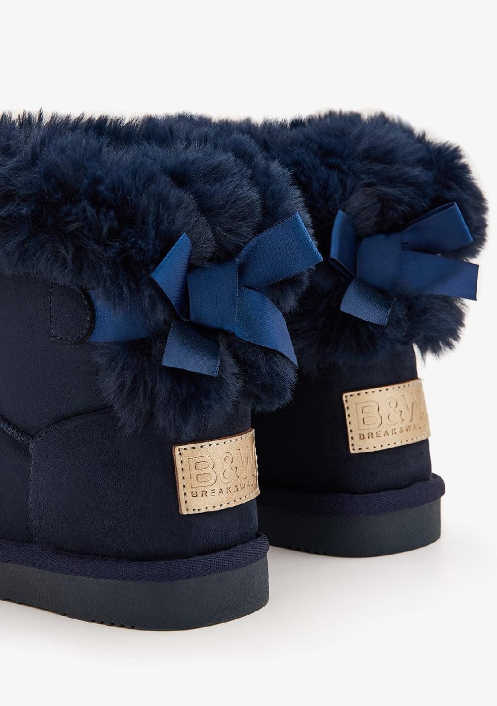 Break & Walk Botas Australianas Repelentes Del Agua Azul Marino