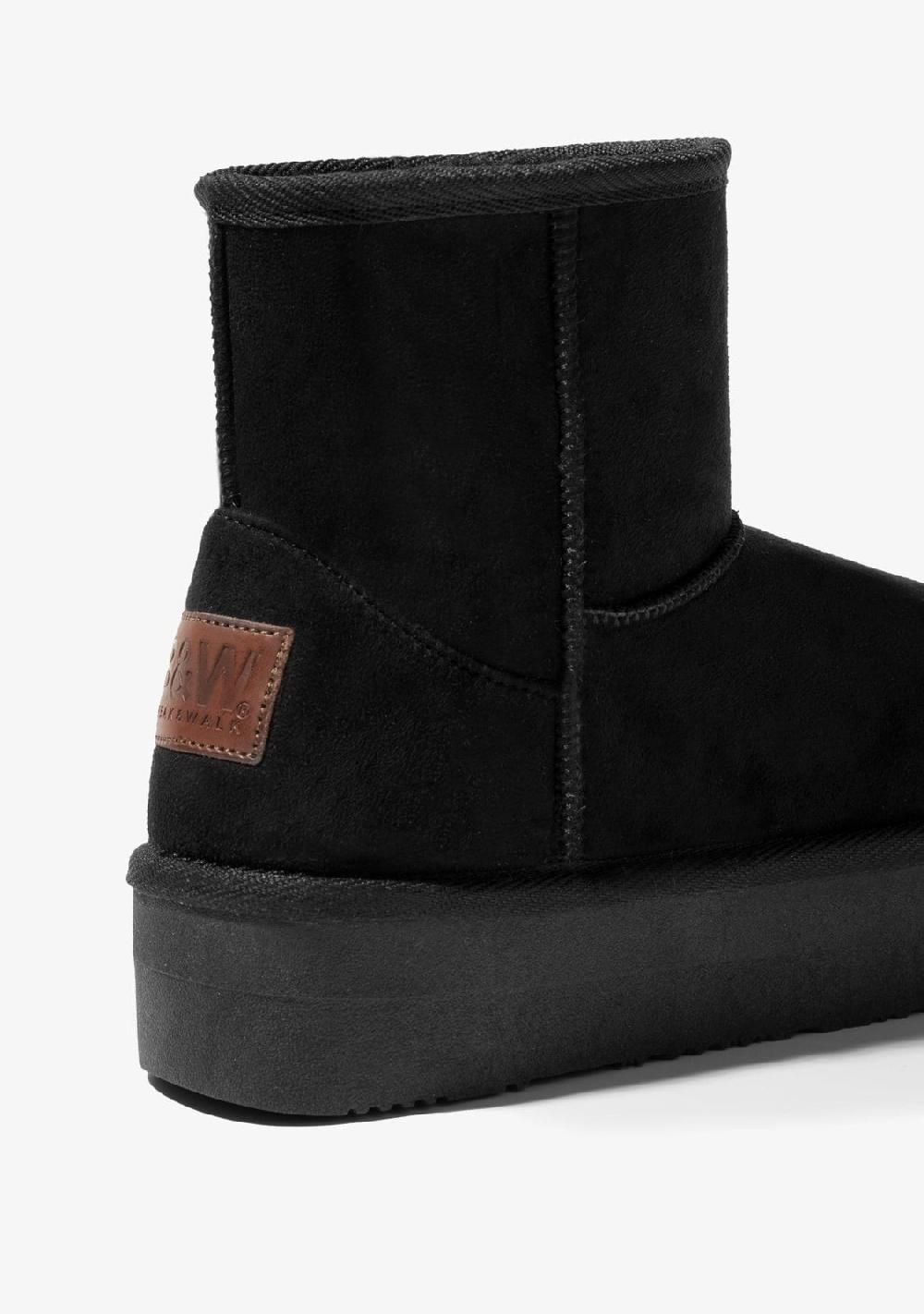 Break & Walk Botas Australianas Water Repellent Plataforma Negro