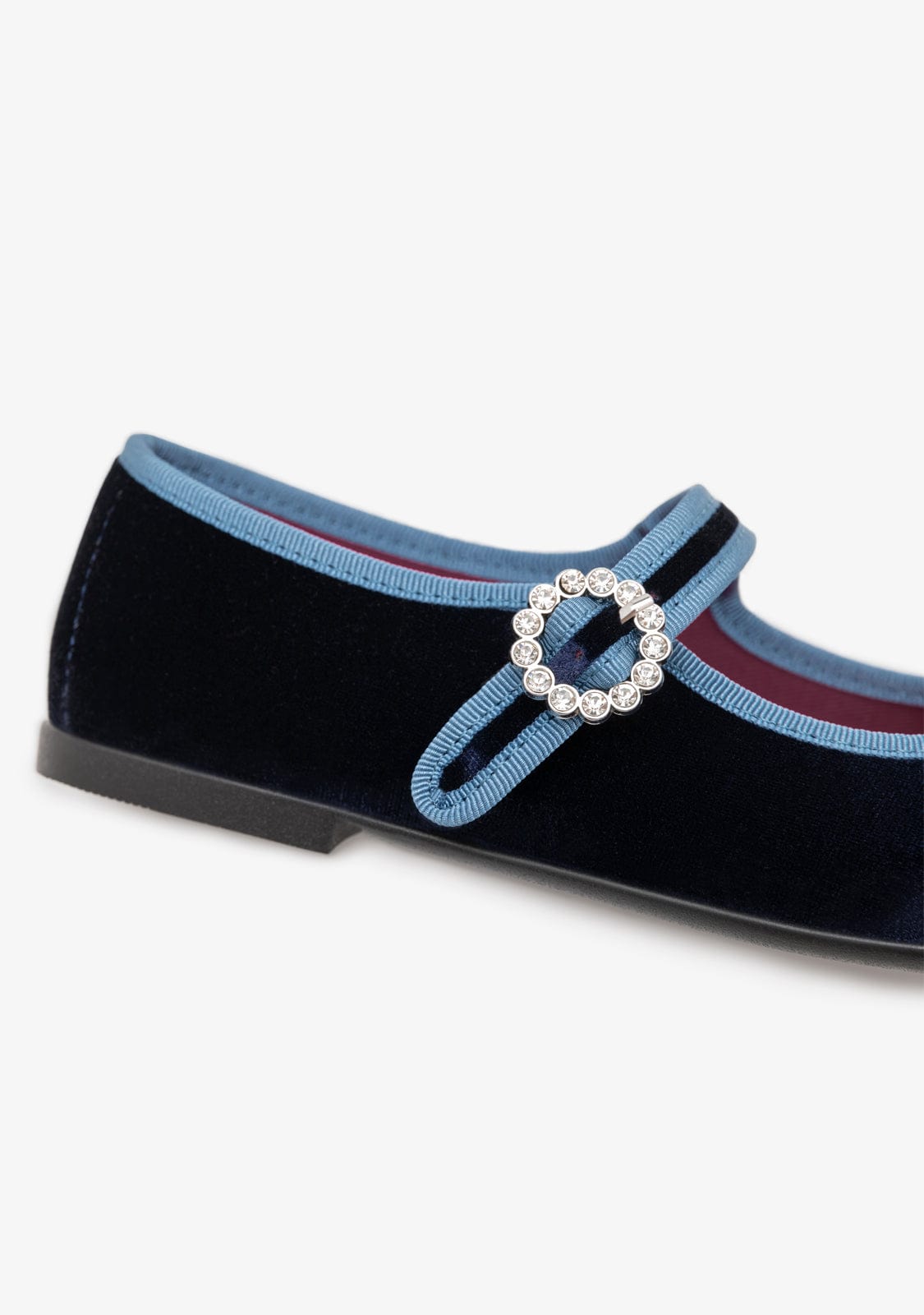 Break & Walk Bailarinas Terciopelo Marino