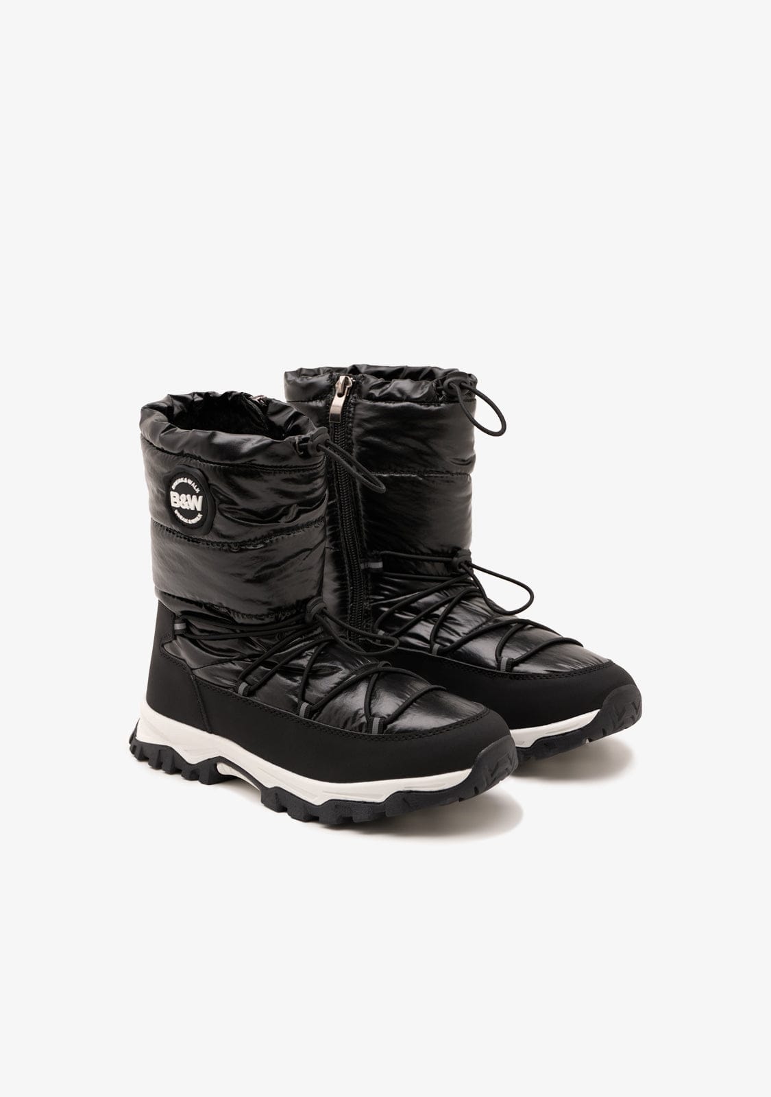 Break & walk Botas Acolchadas Track Negro