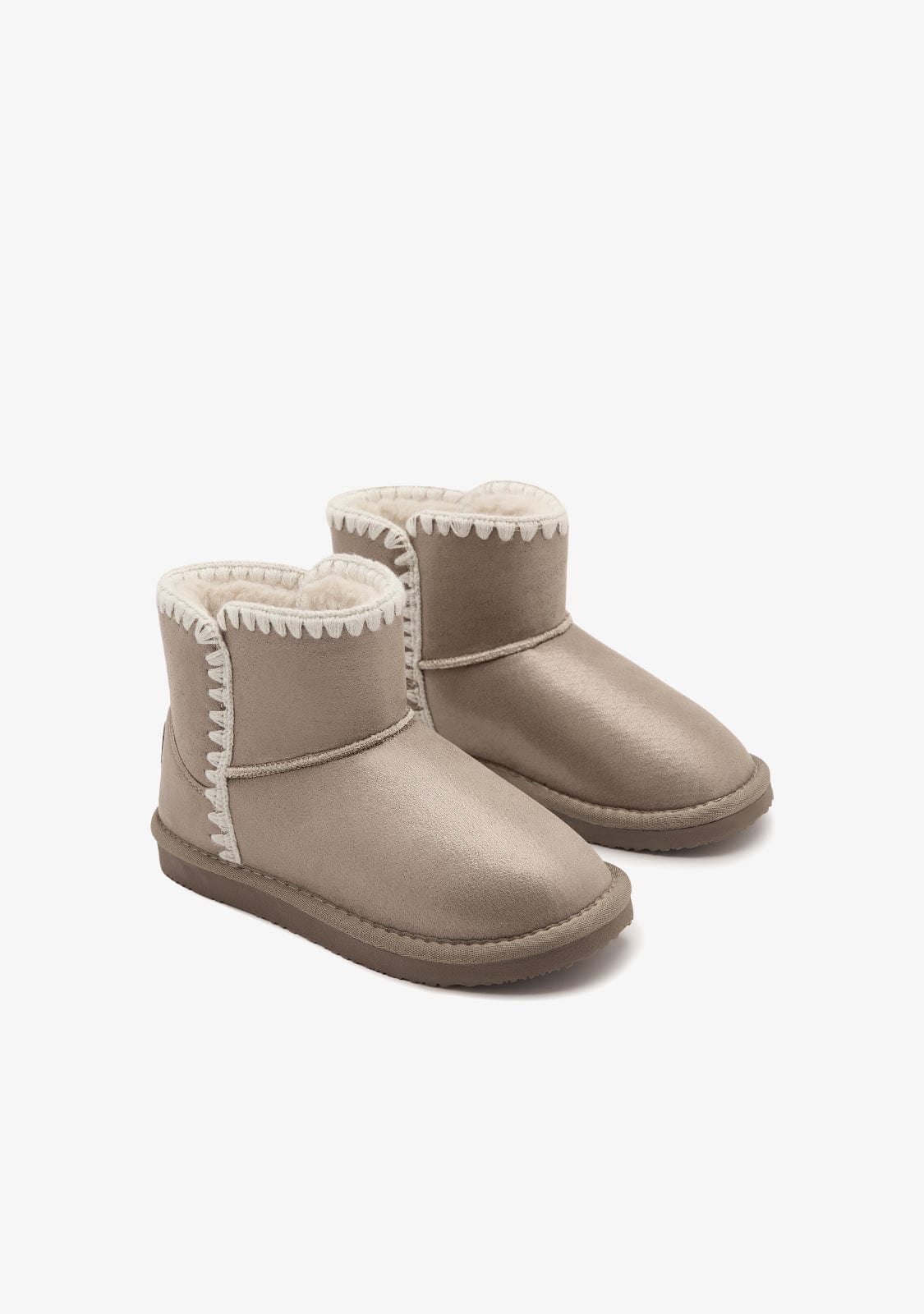 Break & walk Botas Australianas Bajas Bordado Bronce