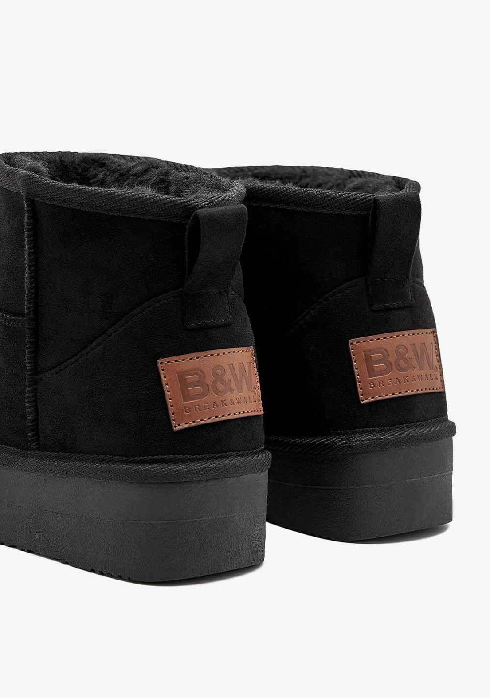 Break & Walk Botas Australianas Bajas Negro