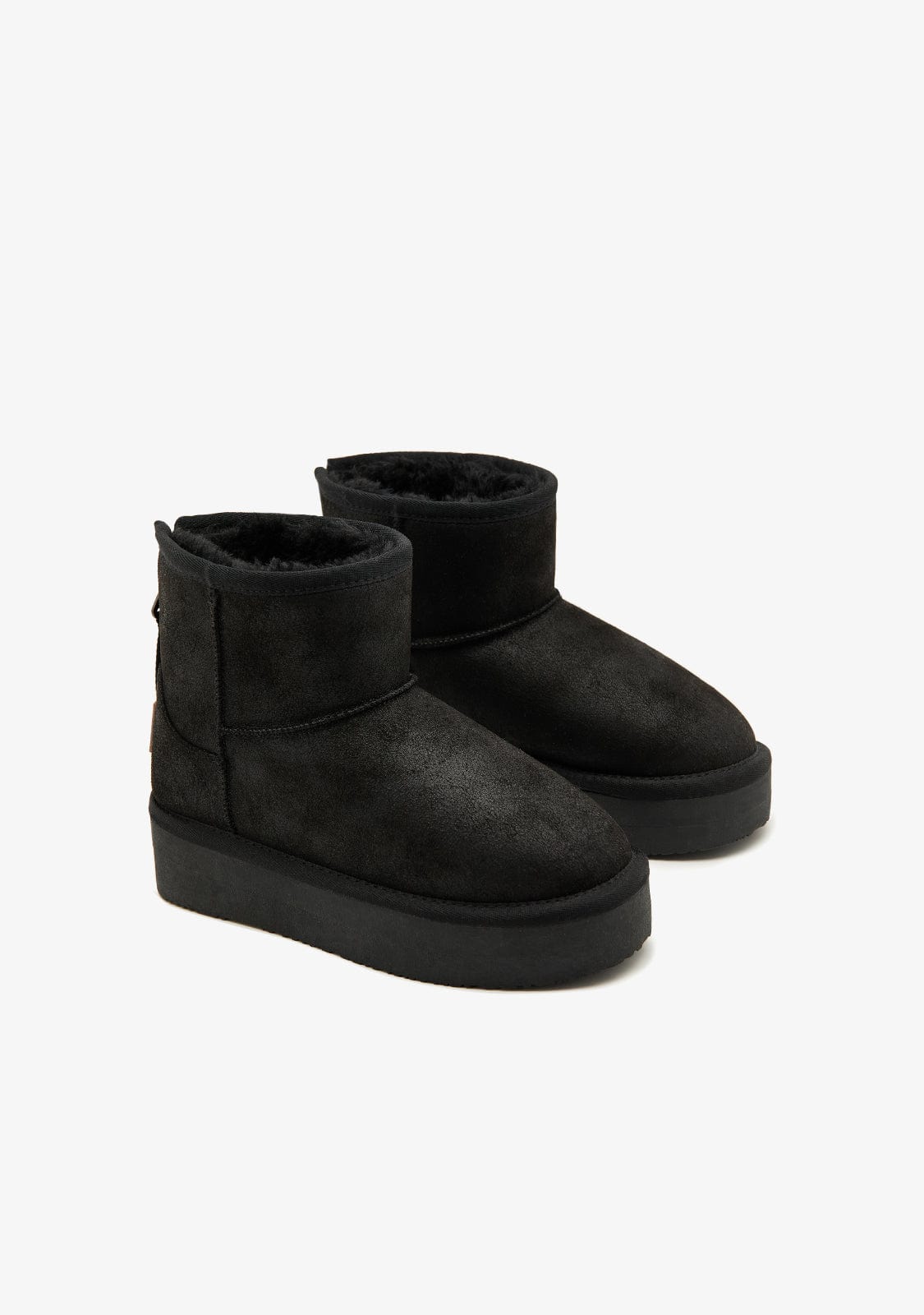 Break & Walk Botas Australianas Cremallera Negro