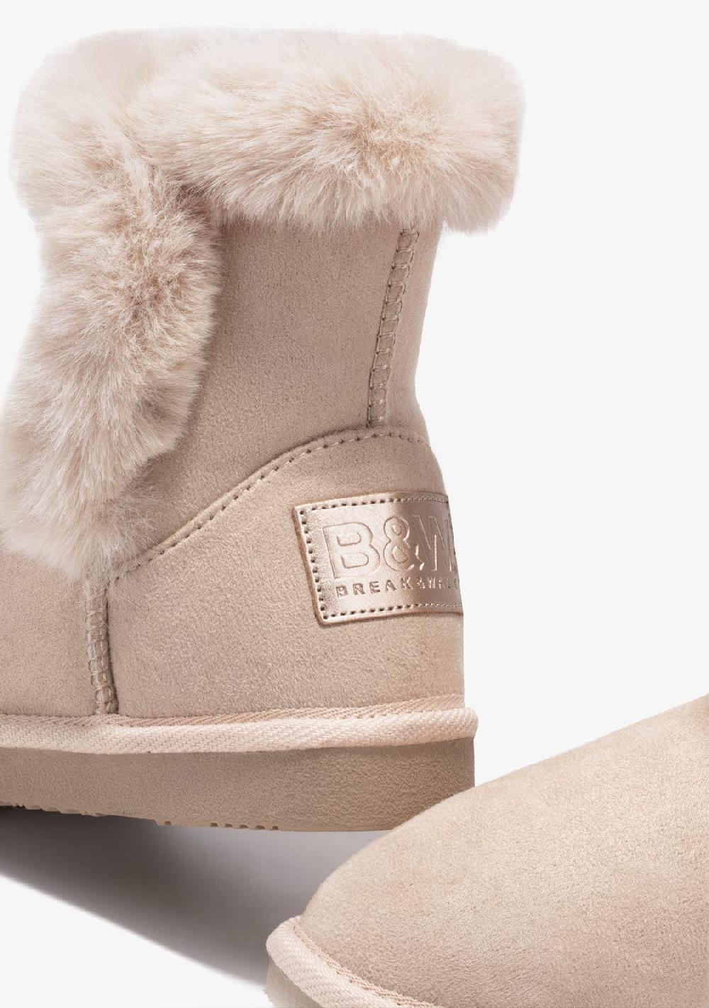 Break & Walk Botas Australianas De Pelo Beige