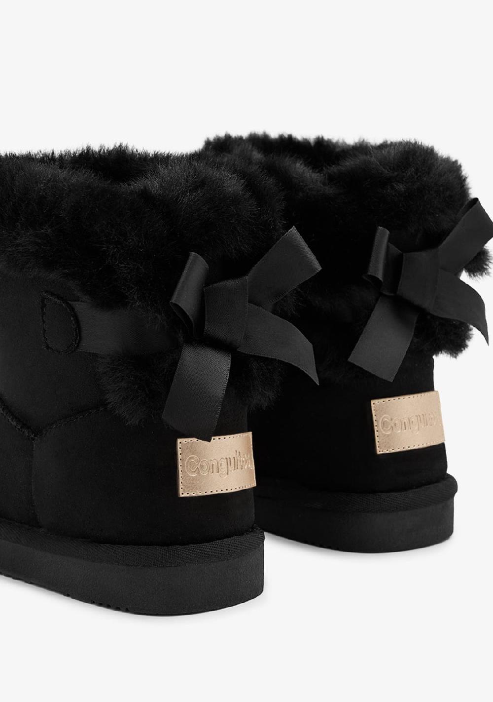 Break & Walk Botas Australianas Lazo Pelo Negro