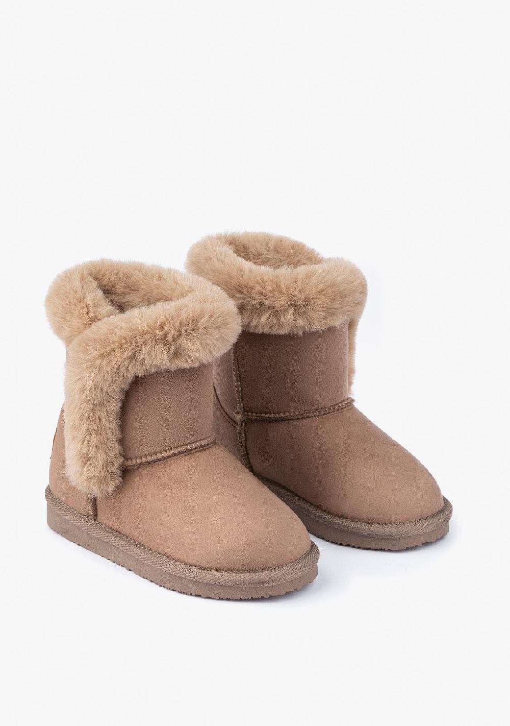 Break & Walk Botas Australianas Pelo Taupe