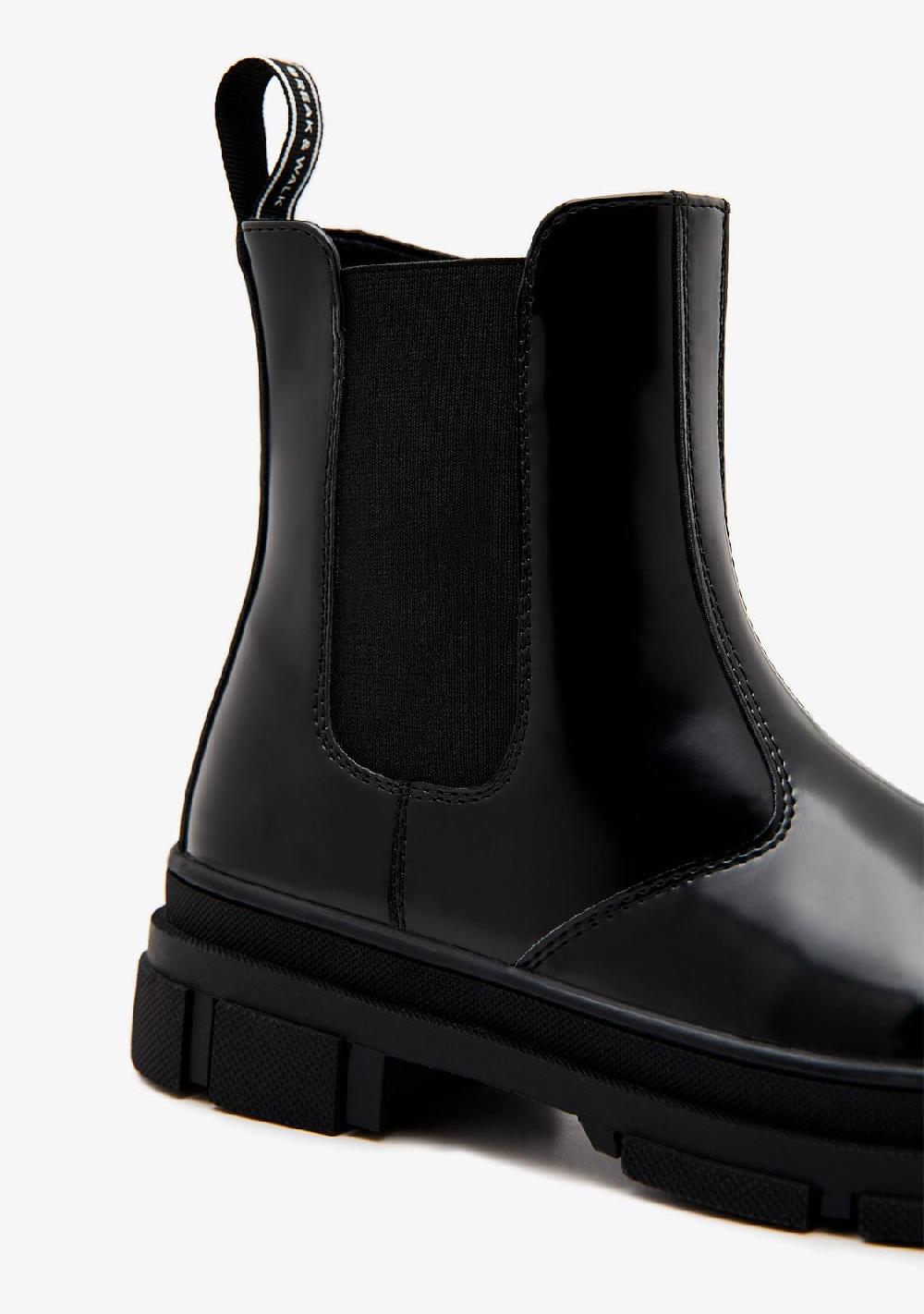 Break & Walk Botas Chelsea Negras