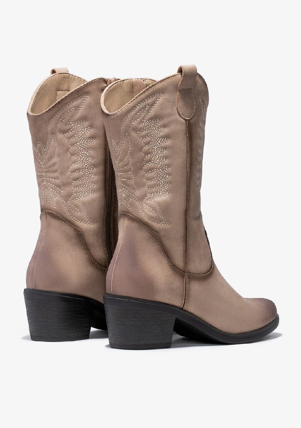 Break & Walk Botas Cowboy West Beige