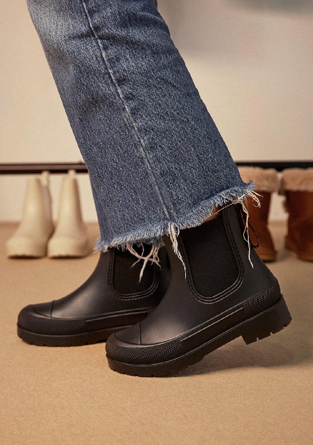 Break & Walk Botas De Agua Negro