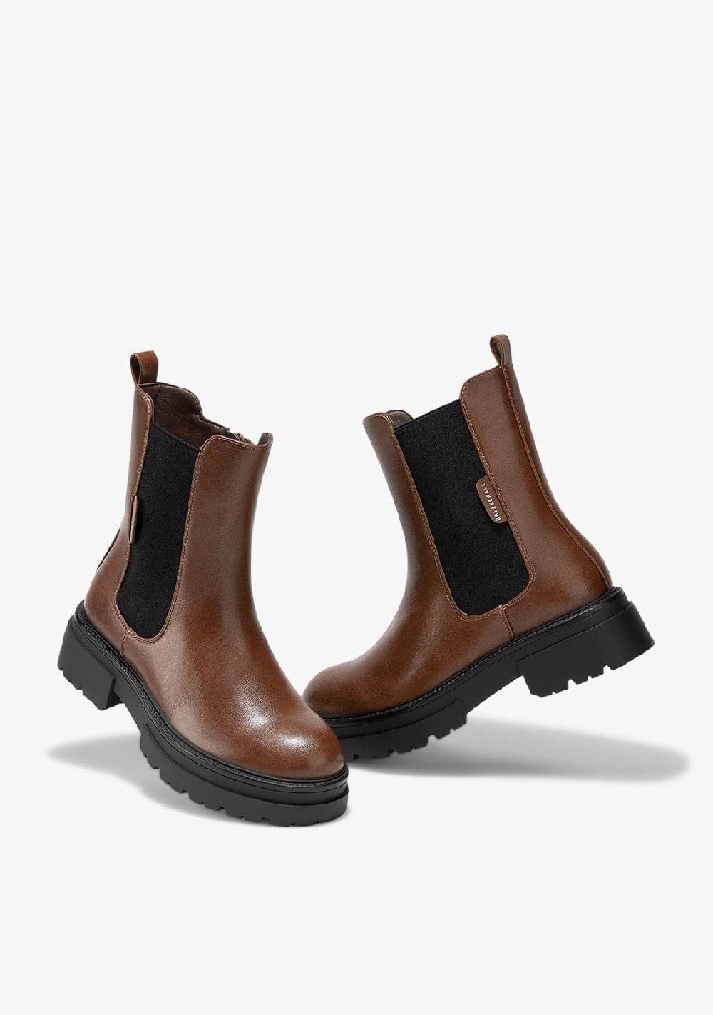 Break & Walk Botas Kate Chelsea Marrón
